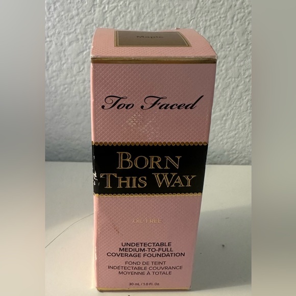 Too Faced Born This Way Foundation Shade Maple - Picture 1 of 9